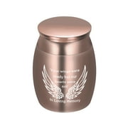 Urns for Ashes Decorative Urns for Adult Human Ashes Mini Stainless Steel Cremation Urns for Human Ashes for Adult Male Female Ashes for Pet Cremation Urn
