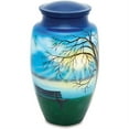 thumbnail image 1 of Urnsdirect2U Lakeside View Adult Cremation Urn, 220 Cu In, 1 of 2
