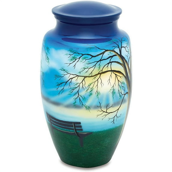 Urnsdirect2U Lakeside View Adult Cremation Urn, 220 Cu In
