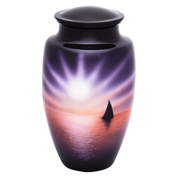 Urnsdirect2U Sunset Adult Cremation Urn, 220 Cu In