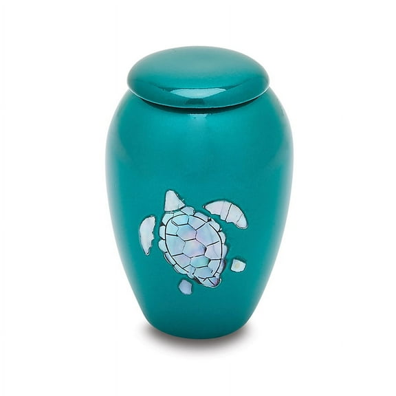 Urnsdirect2u Sea Turtle Token Urn Set of 2, capacity of 6 cubic inches