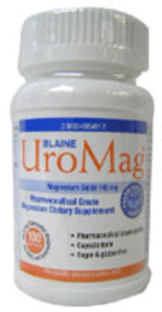 UroMag Magnesium Caplets 100 Each - (Pack of 2)