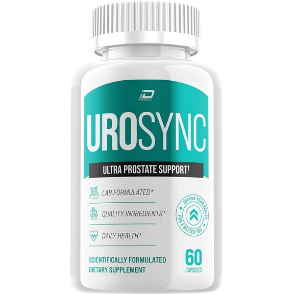 UroSync Prostate Supplement for Men - UroSynic Advanced Energy Pills, Bladder Control Supplements, 1 Pack, 60 Capsules