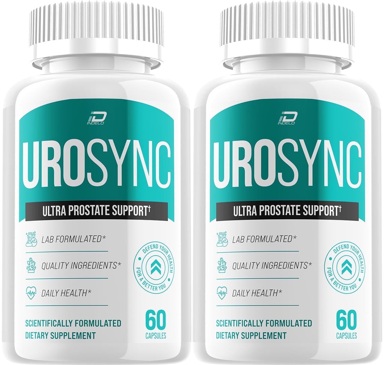 UroSync Prostate Supplement for Men - UroSynic Advanced Energy Pills, Bladder Control Supplements, 2 Pack, 120 Capsules