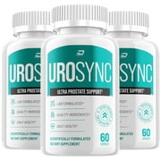 UroSync Prostate Supplement for Men - UroSynic Advanced Energy Pills, Bladder Control Supplements, 3 Pack, 180 Capsules