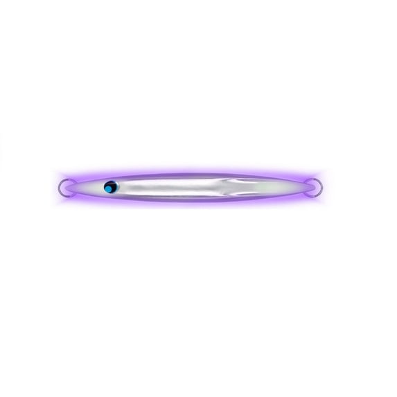 Uroco Original Slow Pitch Vertical Jigging Fishing Jig - Aluminum UV Coating 160g