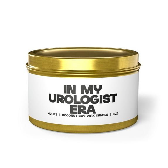 Urologist Urology Graduation Tin Candle Gifts Home Office Decor Vanilla