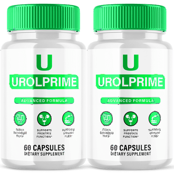 Urolprime Advanced Formula Bladder Support Capsules All Natural Vitamin Supplement 120 Capsules