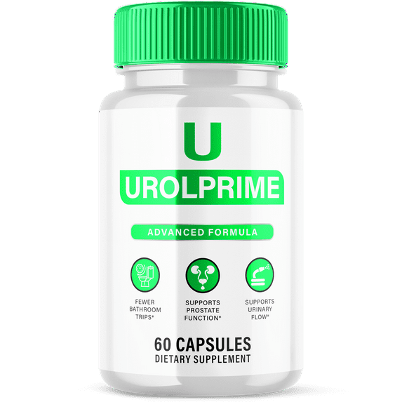 Urolprime Advanced Formula Bladder Support Capsules All Natural Vitamin Supplement 60 Capsules