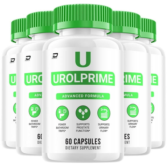 Urolprime Supplement for Men  Urol Prime Pills Advanced Formula Supplements for Men Health Supplement, Reviews (5 Pack - 300 Capsules)
