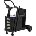 thumbnail image 1 of Urparcel Welding Cart, Rolling Welding Cart with 220 Lbs Load Capacity, Welder Cart with Wheels, Cast Iron Cart for TIG MIG Welder and Plasma Cutter Without Drawers, 1 of 6
