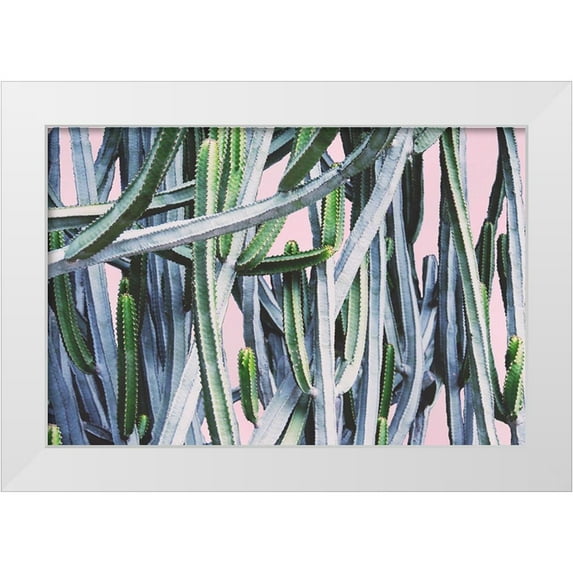 Urquhart, Elizabeth 14x11 White Modern Wood Framed Museum Art Print Titled - Pink Crush I