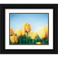 thumbnail image 1 of Urquhart, Elizabeth 14x12 Black Ornate Wood Framed with Double Matting Museum Art Print Titled - Sunny Blooms III, 1 of 4