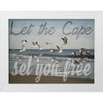 thumbnail image 1 of Urquhart, Elizabeth 14x12 White Modern Wood Framed Museum Art Print Titled - Cape Be Free, 1 of 4