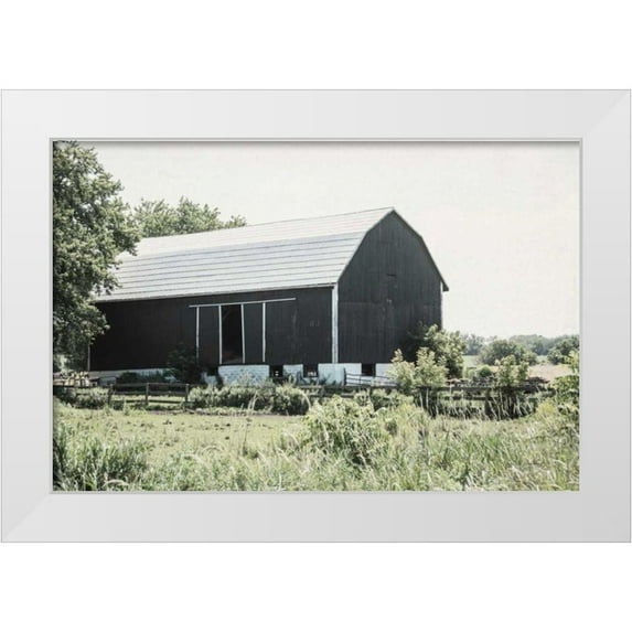 Urquhart, Elizabeth 32x23 White Modern Wood Framed Museum Art Print Titled - Weathered II