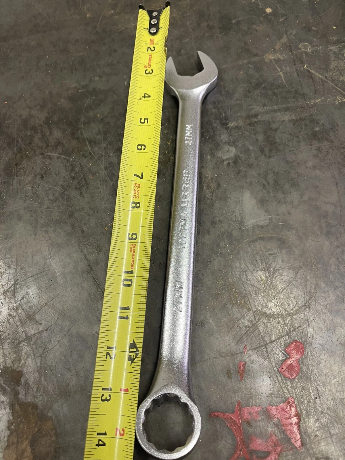 Urrea 1227M 27Mm 12 Point Chrome Combination Wrench. Free Shipping