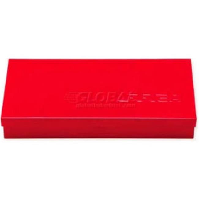 Urrea Professional Tools B992830 4725 9.625 x 5 x 0.562 in. 24 Gauge Metal Tool Box, Red