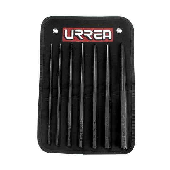 Urrea Punches And Drift Pins Set, 7 Pieces