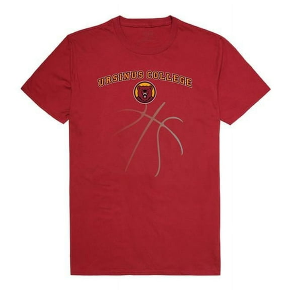 Ursinus College Bears Basketball T-Shirt, Cardinal - Small