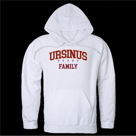 Ursinus College Bears Family Hoodie, White - Small