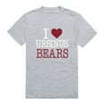 thumbnail image 1 of Ursinus College Bears I Love T-Shirt, Heather Grey - Medium, 1 of 1