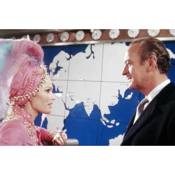 Ursula Andress and David Niven in Casino Royale 24x36 Poster