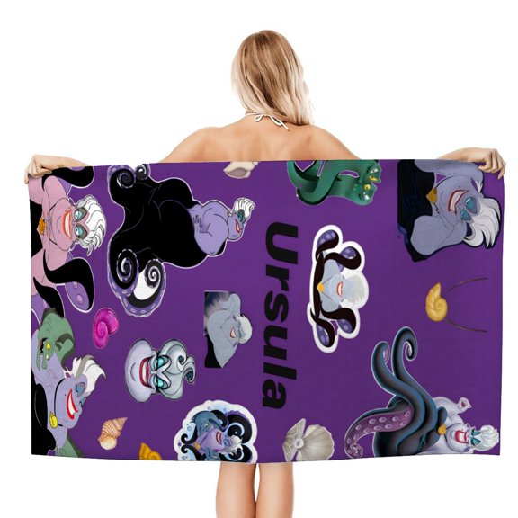 Ursula Beach Quick Drying Towel, travel-friendly, quick-drying, sand-proof, and perfect for enjoying Ursulas outdoors.size 30.7x59in (78x150cm)