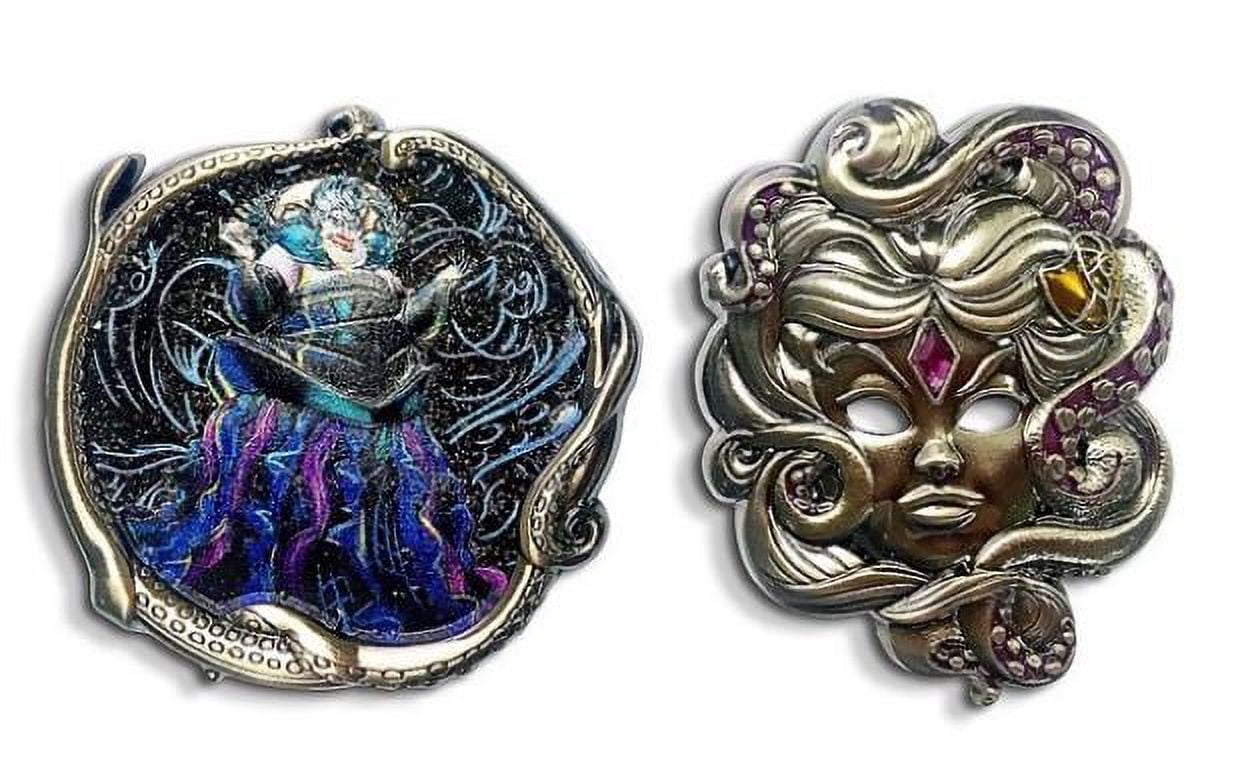 Ursula Disney Designer Collection Midnight Masquerade Pin Set