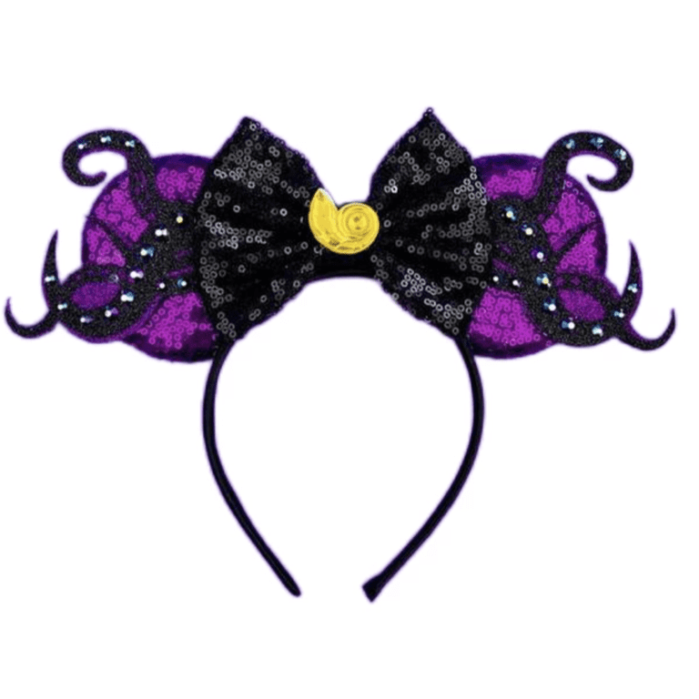 101196aml1.jpg Disney Parks Ursula Minnie Ears display picture 1