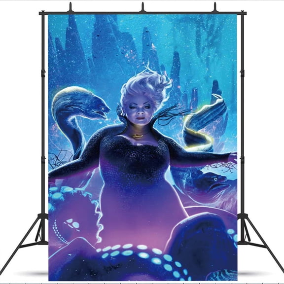 Ursula Taspestry Poster Banner Backdrop Background Wall Decor Party Supplies