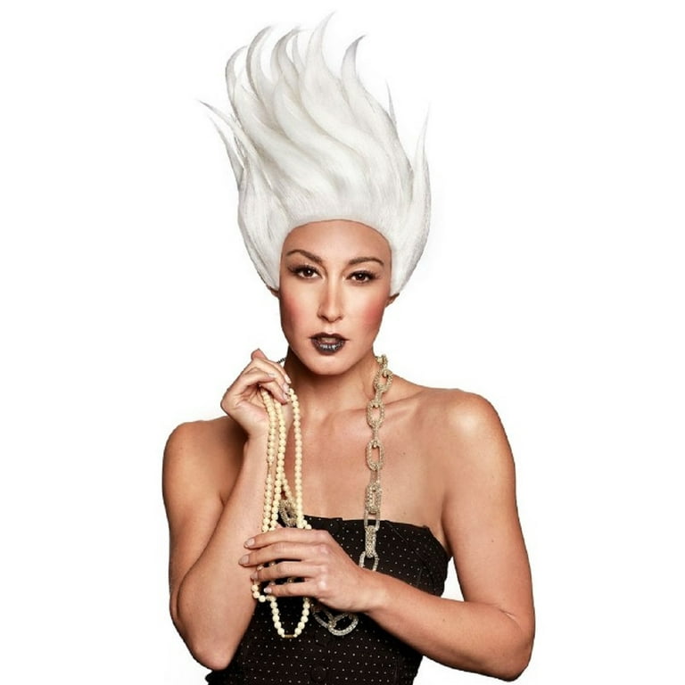 White drag queen wig cheap