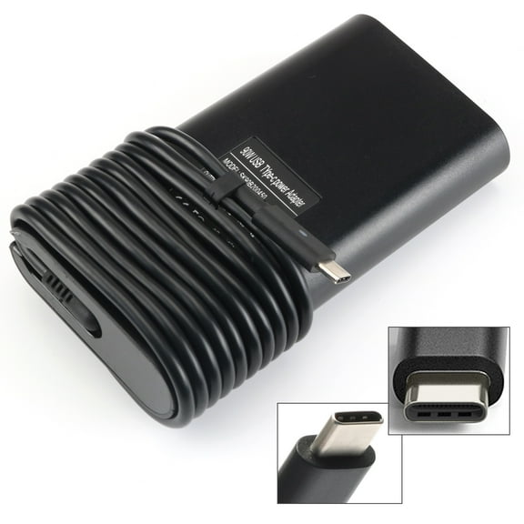 Ursulan 90W 64W USB C Type C Laptops Charger for Dell XPS 13 9365 9360 9370 Latitude7420 7320 7390 Latitude 3400 3500 5289 5300 2in1 Adapter Power Cord