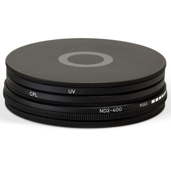 Urth 46mm Explore Filter Kit with UV, CPL and Variable ND2-400 Lens Filters