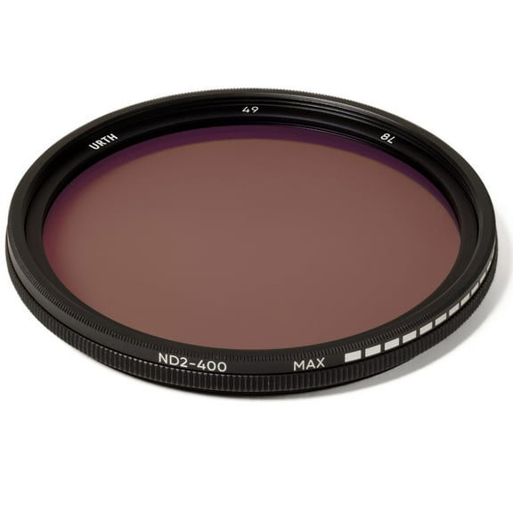 Urth 49mm Circular Variable ND2-400 1-8.6 Stop Lens Filter