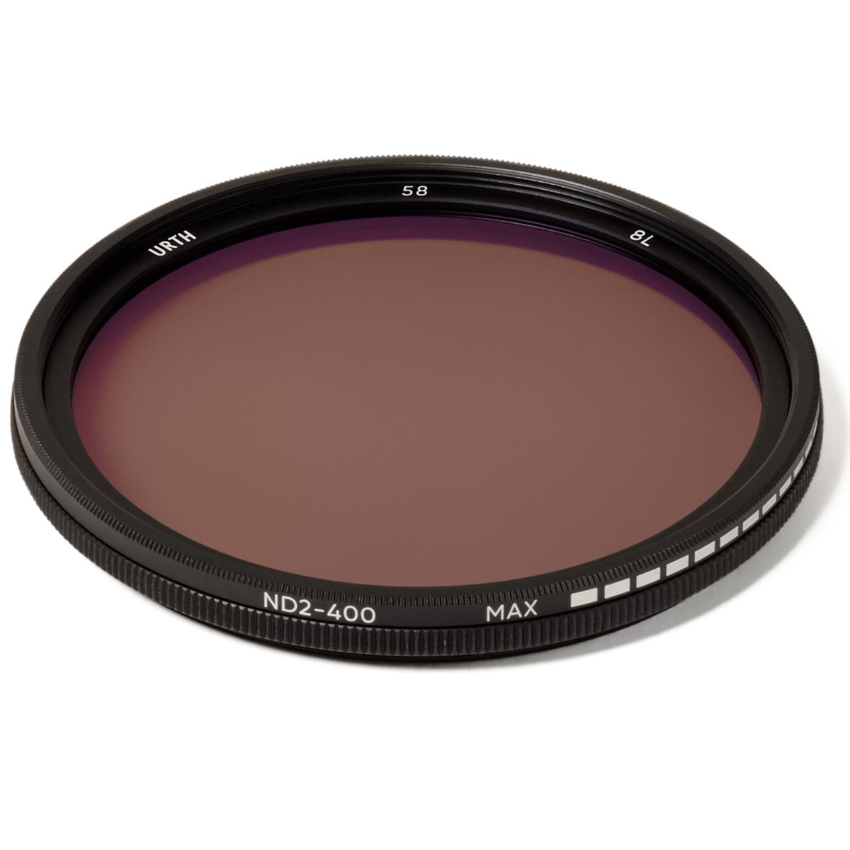 Filtro Variabile ND Urth 62mm ND2-400 (1-8,6 Stop) &ndash; Vetro Ottico Con Nano Coating
