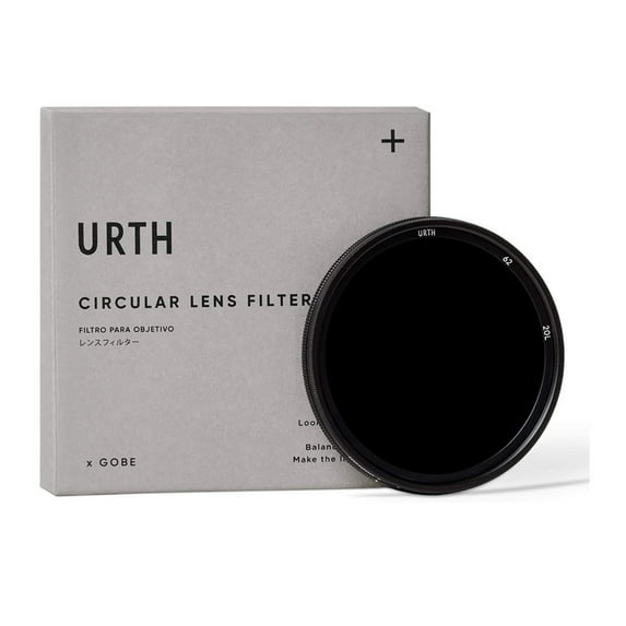 Urth 62mm ND64-1000 (6-10 Stop) Ultra-Slim Variable Circular Lens Filter Plus+