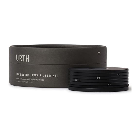 Urth 77mm Magnetic UV, CPL Polarizing, ND8, and ND1000 Filter Plus+ Kit