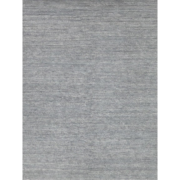 Urth Handloomed New Zealand Wool Gray 10'x14' Area Rug