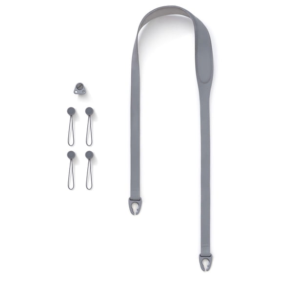 Urth Mantle Leather Camera Strap, Long, Ash Gray