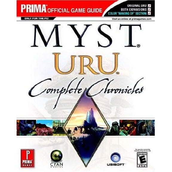 Pre-Owned Uru: Complete Chronicles: Prima Official Game Guide (Paperback) 0761544720 9780761544722