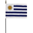 thumbnail image 1 of Uruguay - 8"X12" Stick Flag, 1 of 1