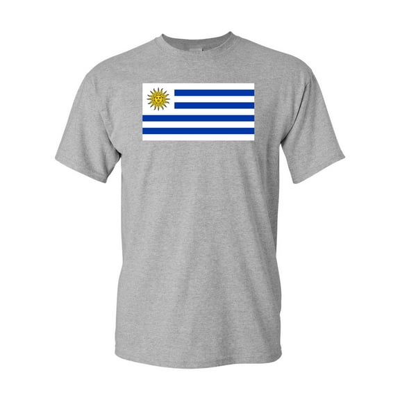 Uruguay Country Flag Adult DT T-Shirt Tee