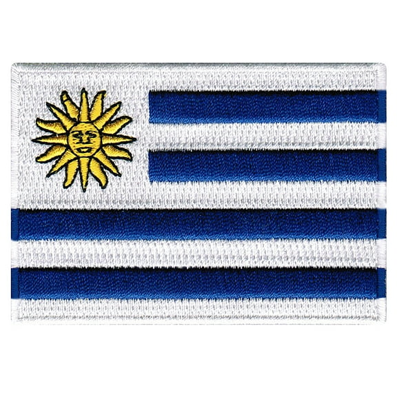 Uruguay Flag Embroidered Iron-on Patch
