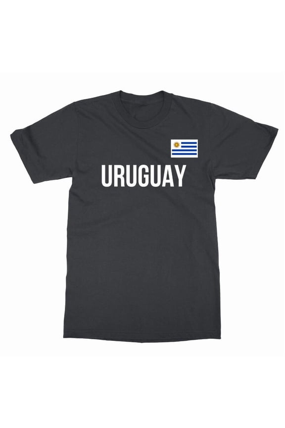 Uruguay Flag Soccer Cup Inspired Fans Unisex T-Shirt Y3544, Up to Size 5XL