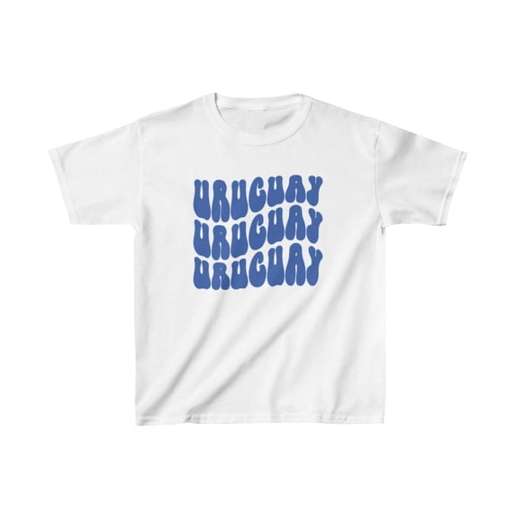 Uruguay Moving Away Trip Kids Shirt Gifts Boys Girls Youth Tee Tshirt