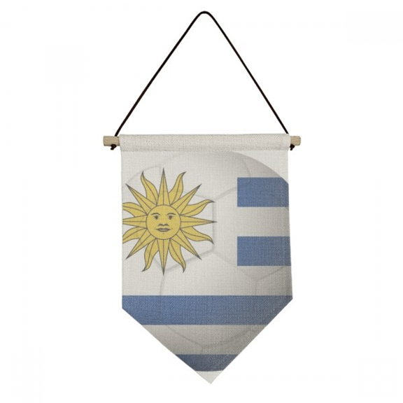 Uruguay National Flag Soccer Football Canvas Flag Hanging Wall Art Decor Banner