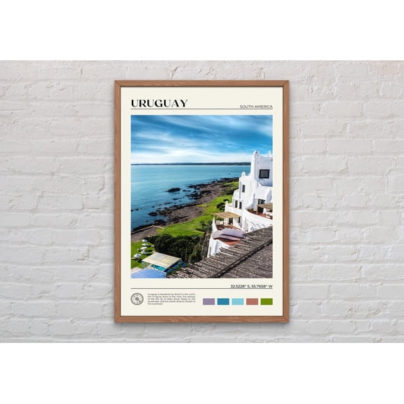 Uruguay Real Photo South America Wall Decor Unframed Paper Print