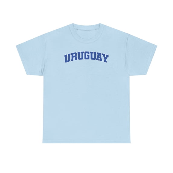 Uruguay Shirt Gifts Tshirt Crew Neck Short Sleeve