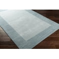 thumbnail image 1 of Hauteloom Urunga Wool Living Room, Bedroom Area Rug - Contemporary - High Pile - Charcoal, Medium Gray, Pale Blue - 2' x 3', 1 of 7