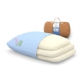 thumbnail image 1 of Urvi Adjustable memory foam pillow, medium firm with 3 layers of removable pillows for height adjustment, 1 of 8